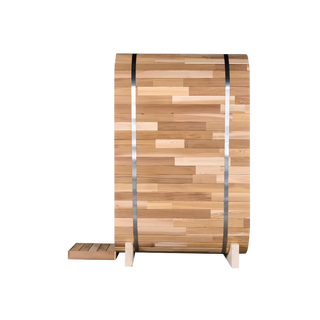 HealthHQ Satori Outdoor Traditional Mini Cabin Sauna