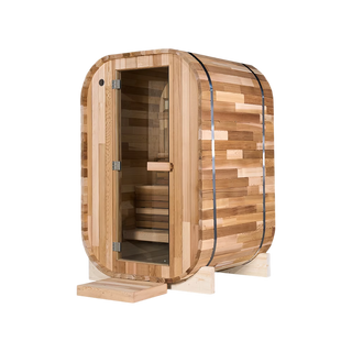 HealthHQ Satori Outdoor Traditional Mini Cabin Sauna