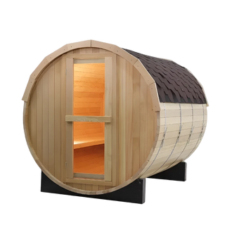 HealthHQ Sanctum Traditional Barrel Sauna