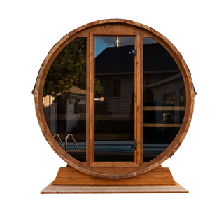 HealthHQ Solaris Outdoor Traditional Barrel Sauna