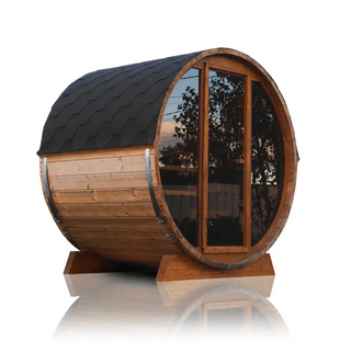 HealthHQ Solaris Outdoor Traditional Barrel Sauna