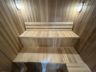 HealthHQ Avalon Outdoor Traditional Hut Cabin Sauna