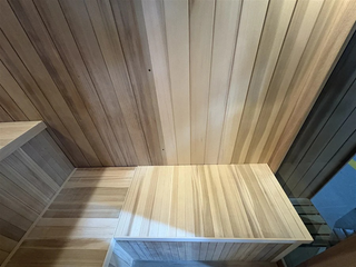 HealthHQ Avalon Outdoor Traditional Hut Cabin Sauna