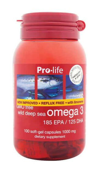 Pro-life Omega 3 (1000mg) Softgels - HealthHQ