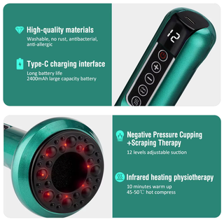 Agdoad Electric Suction Cupping Therapy Set