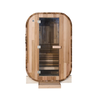 HealthHQ Satori Outdoor Traditional Mini Cabin Sauna