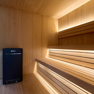 Harvia Virta HL70 Wi-Fi Electric Sauna Heater + Xenio CX170 WiFi Control Panel