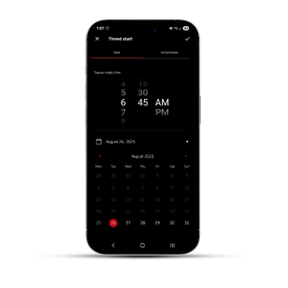Harvia Cilindro PC Black Steel Electric Sauna Heater + Xenio CX170 WiFi Control Panel
