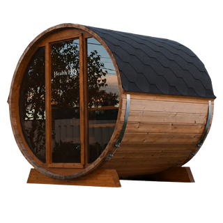 HealthHQ Solaris Outdoor Traditional Barrel Sauna