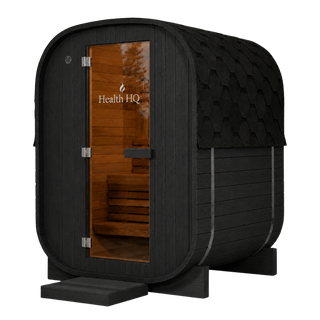 HealthHQ Satori Outdoor Traditional Mini Cabin Sauna
