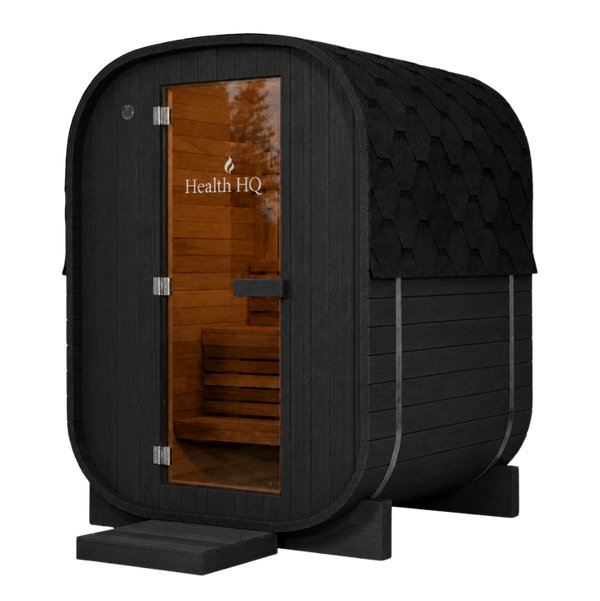 HealthHQ Satori Outdoor Traditional Mini Cabin Sauna