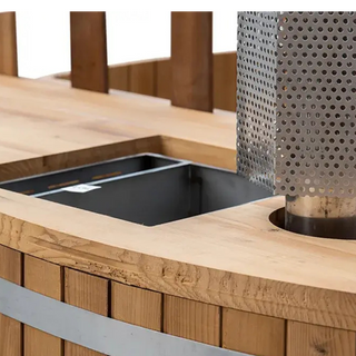 HealthHQ Tide Wood Fired Hot Tub
