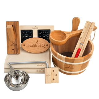 HealthHQ Traditional Sauna Accessory Set
