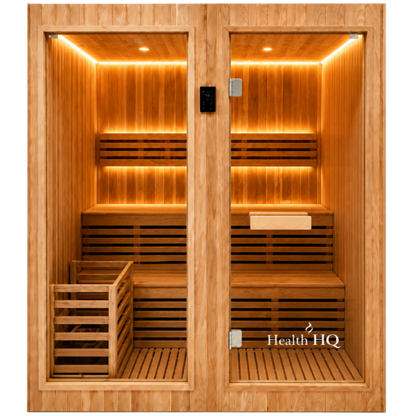 HealthHQ Haven Plus+ Indoor Traditional Sauna