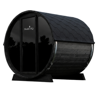HealthHQ Solaris Outdoor Traditional Barrel Sauna