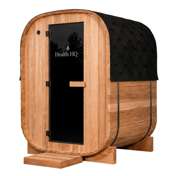 HealthHQ Satori Outdoor Traditional Mini Cabin Sauna