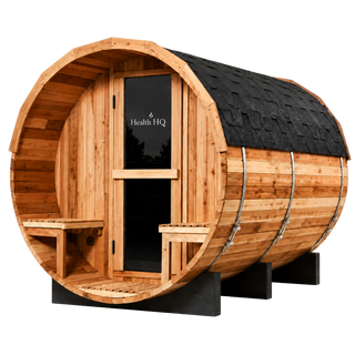 HealthHQ Sanctum Traditional Barrel Sauna