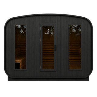 HealthHQ Sterling Outdoor Traditional Cabin Sauna