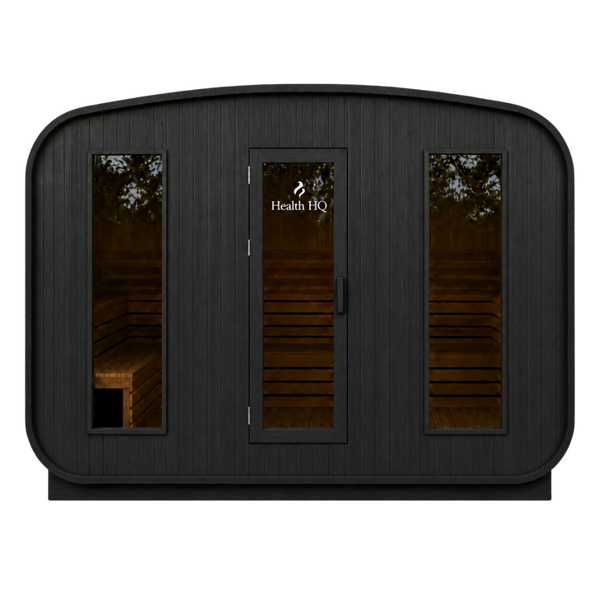 HealthHQ Sterling Outdoor Traditional Cabin Sauna