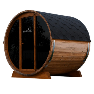 HealthHQ Solaris Outdoor Traditional Barrel Sauna