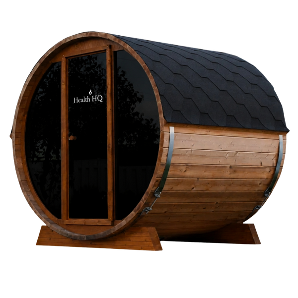 HealthHQ Solaris Outdoor Traditional Barrel Sauna