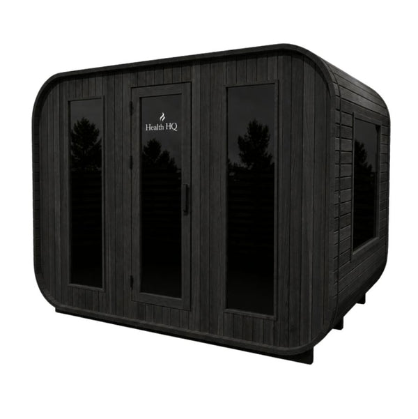 HealthHQ Sterling Outdoor Traditional Cabin Sauna
