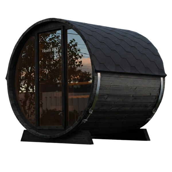 HealthHQ Solaris Outdoor Traditional Barrel Sauna