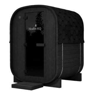 HealthHQ Satori Outdoor Traditional Mini Cabin Sauna