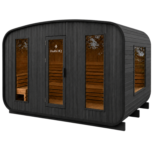 HealthHQ Sterling Outdoor Traditional Cabin Sauna