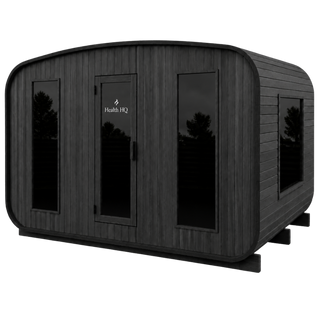 HealthHQ Sterling Outdoor Traditional Cabin Sauna