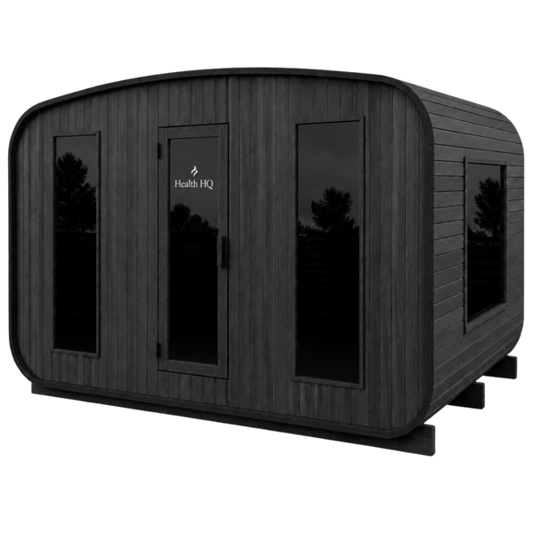 HealthHQ Sterling Outdoor Traditional Cabin Sauna