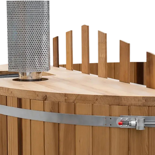 HealthHQ Tide Wood Fired Hot Tub