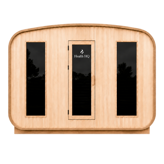 HealthHQ Sterling Outdoor Traditional Cabin Sauna