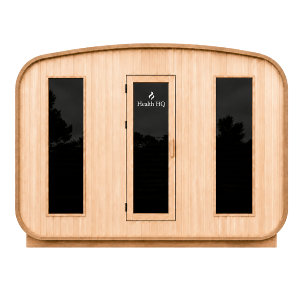 HealthHQ Sterling Outdoor Traditional Cabin Sauna