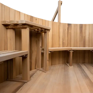 HealthHQ Tide Wood Fired Hot Tub