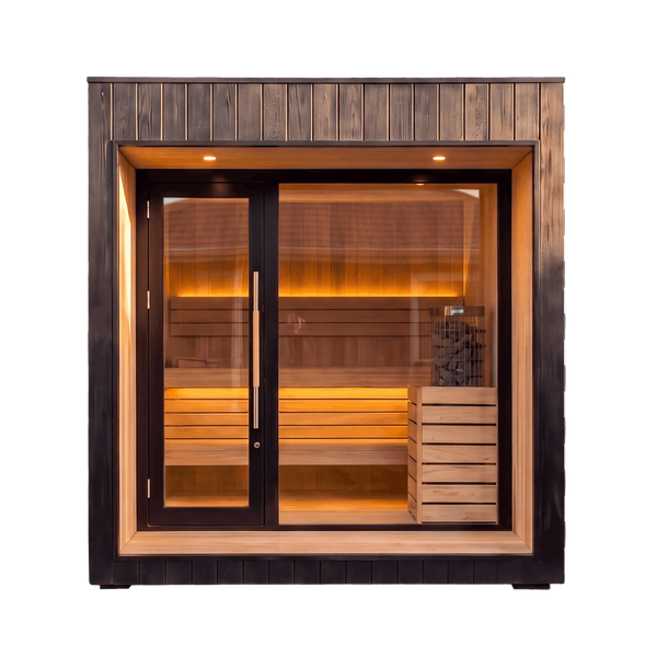 HealthHQ Aurora Outdoor Traditional Cabin Sauna