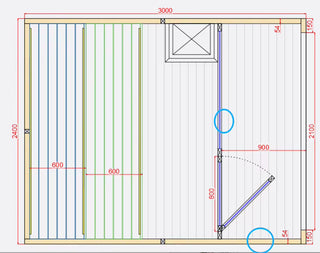HealthHQ Aurora Outdoor Traditional Cabin Sauna
