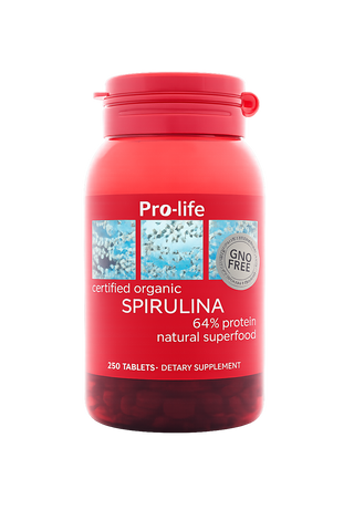 Pro-life Spirulina (500mg) Tablets