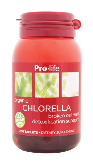 Pro-life Chlorella (500mg) 200 Capsules