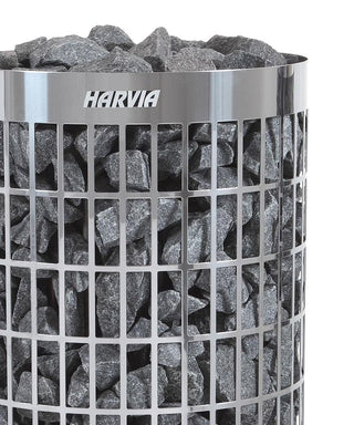 Harvia Cilindro Pro PC100E/135E (10-13.2kW) Electric Sauna Heater + Xenio CX170 WiFi Control Panel