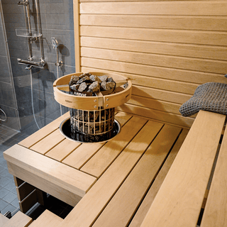 Harvia Cilindro PC Black Steel Electric Sauna Heater + Xenio CX170 WiFi Control Panel