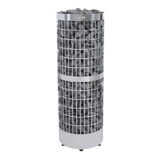 Harvia Cilindro Pro PC165E/200E (16.6/19.8 kW) Electric Sauna Heater + Harvia CX180 Heater Control Panel