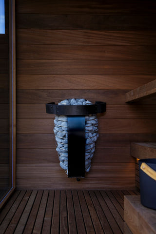 Harvia Spirit SP60/90 E Electric Sauna Heater + Xenio CX170 WiFi Control Panel