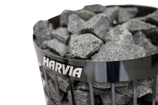 Harvia Cilindro PC Black Steel Electric Sauna Heater + Xenio CX170 WiFi Control Panel