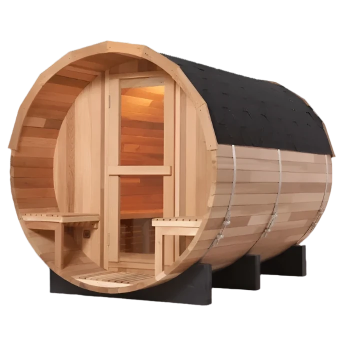 HealthHQ Sanctum Barrel Sauna - HealthHQ