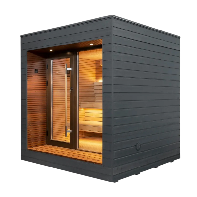 HealthHQ Aurora Outdoor Traditional Cabin Sauna