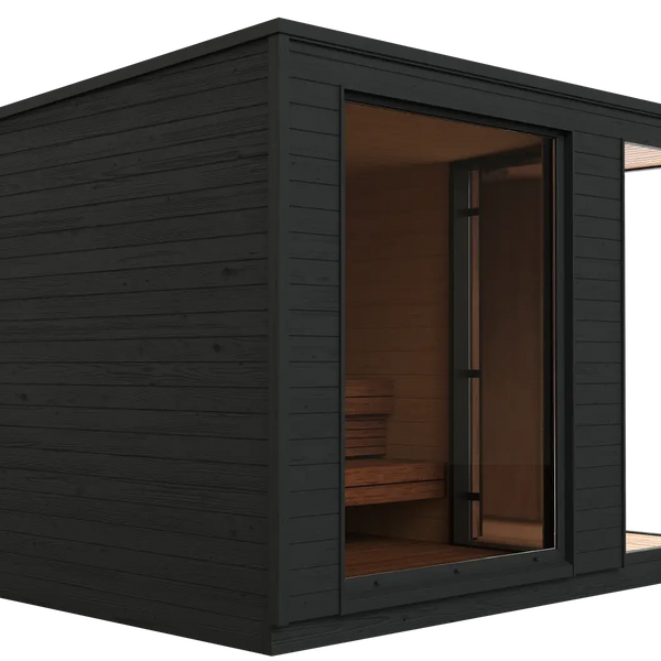 HealthHQ Moonlight Outdoor Traditional Cabin Sauna
