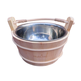 HealthHQ Stainless Steel Pine Sauna Bucket