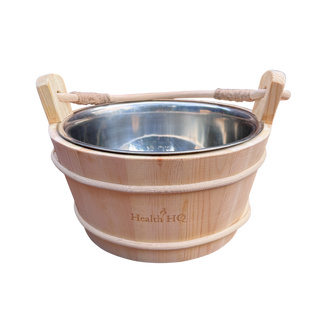 HealthHQ Stainless Steel Pine Sauna Bucket