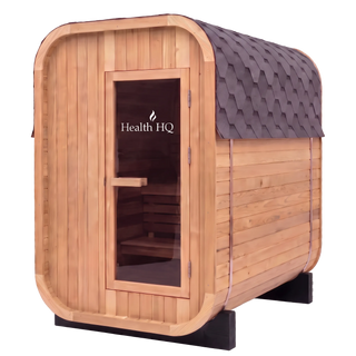 HealthHQ Satori Outdoor Traditional Mini Cabin Sauna